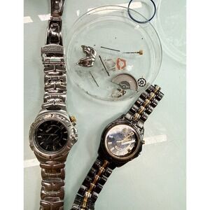 Seiko Kinetic Auto Relay Watch Lot 5M63 5M62 Parts Repair TC920S